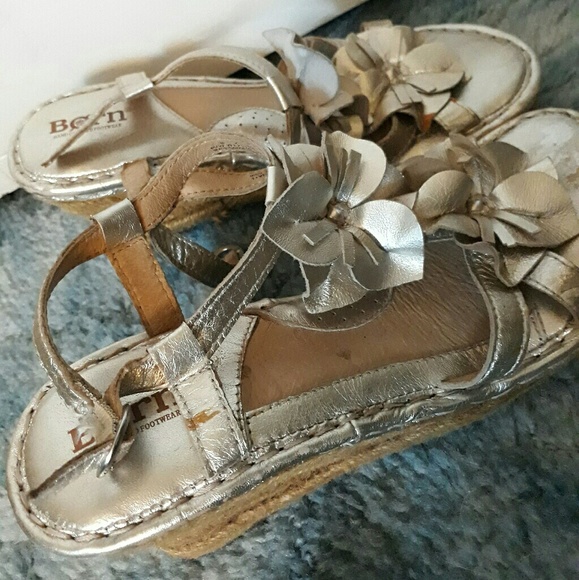 Born leather wedges - Picture 4 of 4